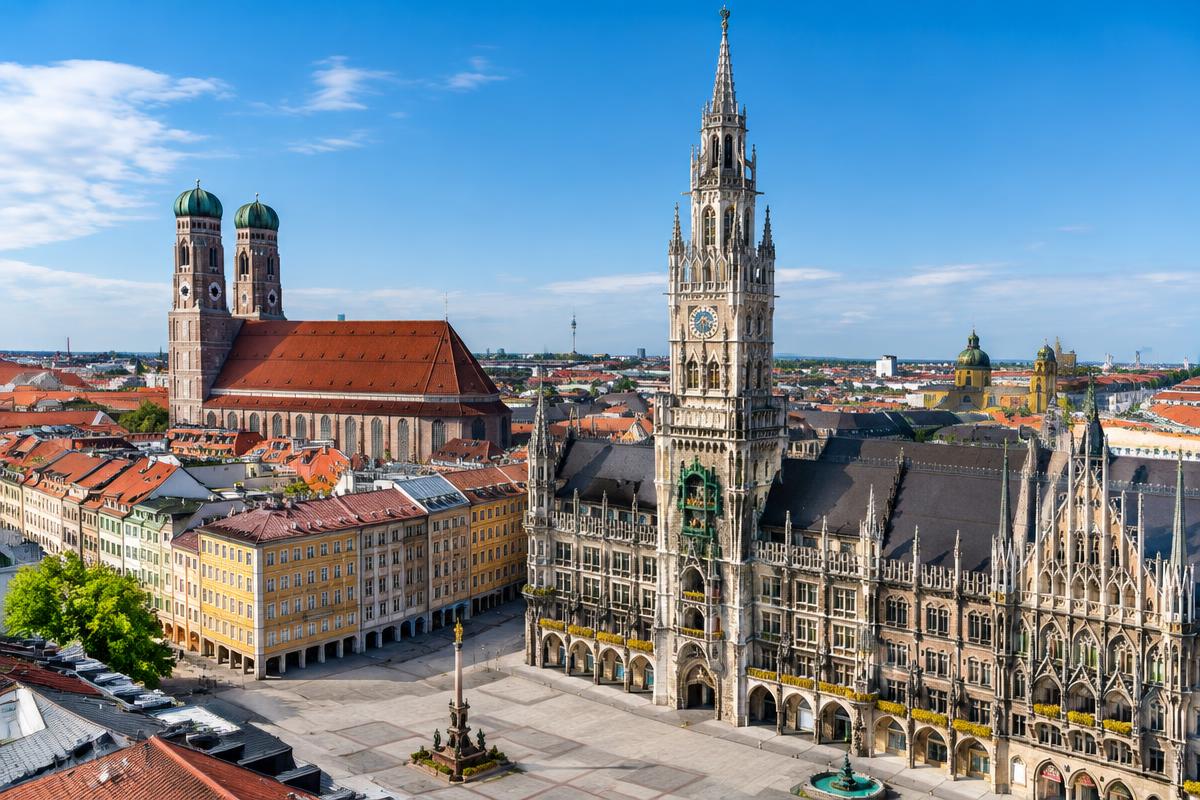 Illustrative view of Munich, Germany
